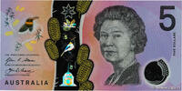AUSTRALIA 5 Dollars AUSTRALIA 5 Dollars 2016 UNC -