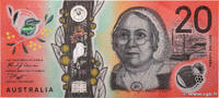 AUSTRALIA 20 Dollars AUSTRALIA 20 Dollars 2019 UNC -