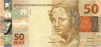 BRAZIL 50 Reais BRAZIL 50 Reais 2010 UNC -