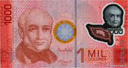 COSTA RICA 1000 Colones COSTA RICA 1000 Colones 2013 UNC -