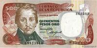 COLOMBIA 500 Pesos Oro COLOMBIA 500 Pesos Oro 1987 UNC -