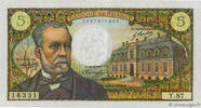FRANCE 5 Francs PASTEUR FRANCE 5 Francs PASTEUR 1969 XF+ -