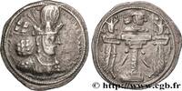 Post-hellenistic 2 (227 AD to 650 AD) Drachme SASANIAN - SASANIAN KINGDOM - SHAPUR II Atelier indéterminé c. 309-379 (23,5mm, 4,18g, 3h) -
