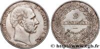 DENMARK - KINGDOM OF DENMARK - CHRISTIAN IX 2 Rigsdaler DENMARK - KINGDOM OF DENMARK - CHRISTIAN IX Copenhague 1864 (38,5mm, 28,82g, 12h) -