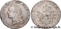 FRANCE Écu aux branches d’olivier, buste lauré LOUIS XV THE BELOVED Lille 1774 (39,5mm, 29,21g, 6h) -