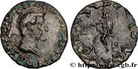 Hellenistic 2 (188 BC to 30 BC) Drachme bilingue BACTRIA - BACTRIAN KINGDOM - HERMAEUS Atelier incertain du Gandhara c. 55-45 AC. (15,5mm, 1,43g, 1h) -