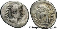 THE JULIO-CLAUDIANS (27 BC to 69 AD) Quinaire AUGUSTUS Emerita 25-23 AC. (15,5mm, 1,53g, 9h) -