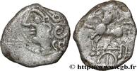 FRANCE Denier KALETEDOY, B5 GALLIA BELGICA - LINGONES (Area of Langres) c. 80-50 AC. (14mm, 1,77g, 3h) -