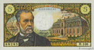 FRANCE 5 Francs PASTEUR FRANCE 5 Francs PASTEUR 1969 VF+ -
