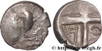 FRANCE Drachme type de Belvès S.215, 233 GALLIA - SOUTH WESTERN GAUL - PETROCORII (Area of Perigueux) Ier siècle av. J.-C. (13mm, 1,47g, h) -