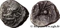 FRANCE Denier KALETEDOY à la rouelle GALLIA BELGICA - LINGONES (Area of Langres) c. 80-50 AC. (13,5mm, 1,9g, 6h) -