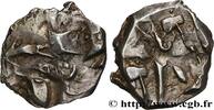 FRANCE Drachme “à la tête cubiste”, S. 20 GALLIA - SOUTH WESTERN GAUL - VOLCÆ TECTOSAGES (Area of Toulouse) c. 121-52 AC. (13,5mm, 2,89g, 12h) -