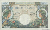 FRANCE 1000 Francs COMMERCE ET INDUSTRIE Numéro spécial FRANCE 1000 Francs COMMERCE ET INDUSTRIE Numéro spécial 1944 AU+ -