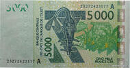 WEST AFRICAN STATES 5000 Francs WEST AFRICAN STATES 5000 Francs 2023 UNC -