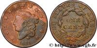 UNITED STATES OF AMERICA 1 Cent Liberté “Braided Hair” variété moyennes let UNITED STATES OF AMERICA 1831 (27,5mm, 10,73g, 6h) -