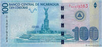 NICARAGUA 100 Cordobas Commémoratif NICARAGUA 100 Cordobas Commémoratif 2012 UNC- -