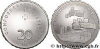 SWITZERLAND 20 Francs Châteaux de Bellinzone SWITZERLAND Berne - B 2004 (33mm, 20g, 12h) -