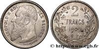 BELGIUM - KINGDOM OF BELGIUM - LEOPOLD II 2 Francs légende française BELGIUM - KINGDOM OF BELGIUM - LEOPOLD II 1909 (27,5mm, 9,97g, 6h) -