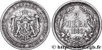 BULGARIA 2 Leva Alexandre Ier 1882 BULGARIA Saint-Pétersbourg 1882 (27mm... 376.52 元 含税 ＋  150.61 元 运费