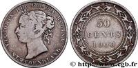 NEWFOUNDLAND 50 Cents Victoria NEWFOUNDLAND 1900 (30mm, 11,57g, 6h) -