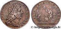 FRANCE CHAMBRE DU TRÉSOR ROYAL CHAMBRE DU TRÉSOR ROYAL s.l 1691 (28mm, 7,40g, 6h) -