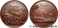 FRANCE Médaille pour la prise de la Bastille et du châtea RÉVOLUTION FRANÇAISE 94 - Vincennes 1844 (42,5mm, 42,84g, 12h) -