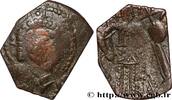 THE LATIN EMPIRE (1204-1261) Aspron trachy LATIN EMPIRE OF CONSTANTINOPLE Constantinople 1204-1261 (19,5mm, 1,12g, 5h) -