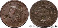UNITED STATES OF AMERICA 1 Cent Liberté “Coronet head” variété grandes lett UNITED STATES OF AMERICA 1831 (27,5mm, 10,83g, 6h) -