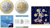 FRANCE SÉRIE Euro BRILLANT UNIVERSEL FRANCE Pessac - Monnaie de Paris 2022 (mm, g, h) -