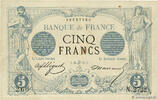 FRANCE 5 Francs NOIR FRANCE 5 Francs NOIR 1873 VF- -