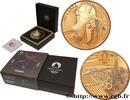 FRANCE BELLE EPREUVE 50 Euro (or 1/4 Oz) HANDBALL FRANCE Pessac - Monnaie de Paris 2024 (22mm, 7,78g, 12h) -