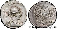 THE REPUBLIC (280 BC to 27 BC) Denier CARISIA Rome 46 AC. (19,5mm, 4,12g, 3h) -