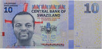 SWAZILAND 10 Emalangeni SWAZILAND 10 Emalangeni 2010 UNC -