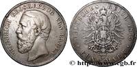 GERMANY - BADEN 5 Mark Frédéric GERMANY - BADEN Karlsruhe 1875 (38mm, 27,43g, 12h) -