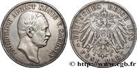 GERMANY - KINGDOM OF SAXONY - FREDERICK-AUGUSTUS I 5 Mark GERMANY - KINGDOM OF SAXONY - FREDERICK-AUGUSTUS III Muldenhütten 1908 (38mm, 27,72g, 12h) -