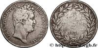 FRANCE 5 francs type Tiolier avec le I, tranche en creux LOUIS-PHILIPPE I Strasbourg 1831 (37mm, 24,20g, 6h) -