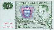 SWEDEN 10 Kronor SWEDEN 10 Kronor 1980 UNC- -