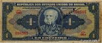 BRAZIL 1 Cruzeiro BRAZIL 1 Cruzeiro 1944 F -