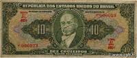 BRAZIL 10 Cruzeiros BRAZIL 10 Cruzeiros 1950 F -