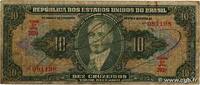 BRAZIL 10 Cruzeiros BRAZIL 10 Cruzeiros 1950 F- -