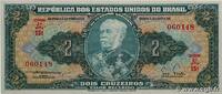 BRAZIL 2 Cruzeiros BRAZIL 2 Cruzeiros 1955 UNC -