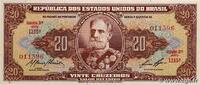 BRAZIL 20 Cruzeiros BRAZIL 20 Cruzeiros 1955 AU -