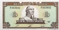 HAITI 1 Gourde HAITI 1 Gourde 1992 UNC -