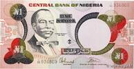 NIGERIA 1 Naira NIGERIA 1 Naira 1984 AU+ -