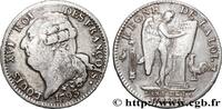 FRANCE Écu au génie LOUIS XVI Marseille 1793 (38mm, 28,42g, 6h) -
