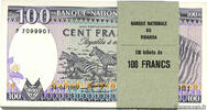 RWANDA 100 Francs Liasse RWANDA 100 Francs Liasse 1989 UNC -