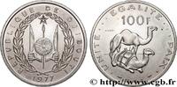 DJIBOUTI Essai de 100 Francs DJIBOUTI Paris 1977 (30mm, 12,07g, 6h) -