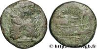 THE REPUBLIC (280 BC to 27 BC) As SEXTUS POMPEY Espagne ou Sicile c. 45 AC. (29mm, 19,09g, 9h) -