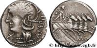 THE REPUBLIC (280 BC to 27 BC) Denier BAEBIA Rome 137 AC. (18mm, 3,80g, 6h) -