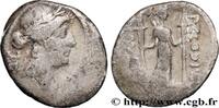 THE REPUBLIC (280 BC to 27 BC) Denier CLAUDIA Rome 42 AC. (19,5mm, 3,56g, 12h) -